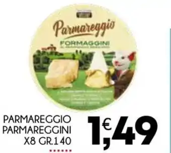 Enne Market PARMAREGGIO PARMAREGGINI X8 GR.140 offerta