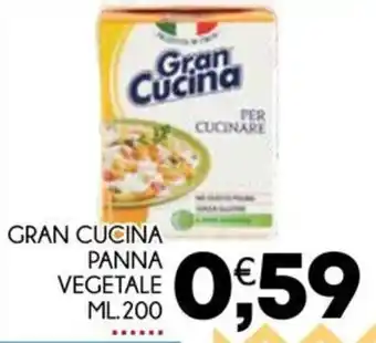 Enne Market GRAN CUCINA PANNA VEGETALE ML.200 offerta