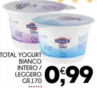Enne Market TOTAL YOGURT BIANCO INTERO / LEGGERO GR.170 offerta