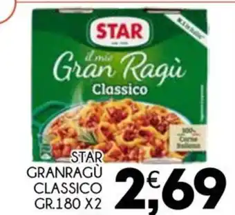 Enne Market STAR GRANRAGÙ CLASSICO GR.180 X2 offerta