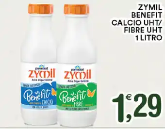 Gecop Parmalat Zymil Benefit Calcio UHT/Fibre UHT 1 litro offerta