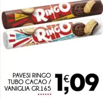 PAVESI RINGO TUBO CACAO/ VANIGLIA GR.165