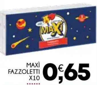 Enne Market MAXÌ FAZZOLETTI X10 offerta