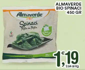 Gecop Almaverde Bio Spinaci 450gr offerta