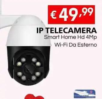MEGA IP TELECAMERA Smart Home Hd 4Mp Wi-Fi Da Esterno offerta