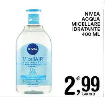 Gecop Nivea Acqua Micellare Idratante 400ml offerta