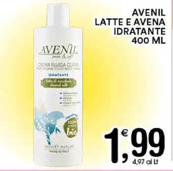 Gecop Avenil Latte e Avena Idratante 400ml offerta