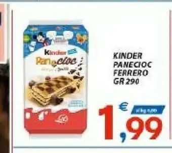 Vivo Supermercati Kinder Ferrero Panecioc offerta
