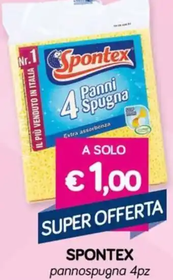 SPONTEX pannospugna 4pz