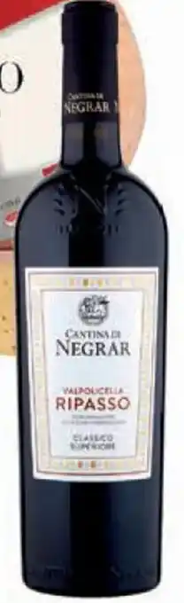 Conad VALPOLICELLA DOC RIPASSO CANTINA DI NEGRAR classico superiore 750 ml offerta