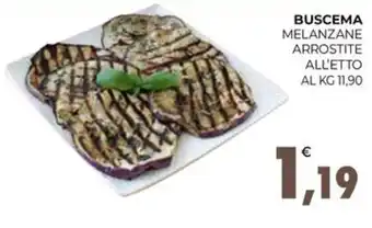 Eté BUSCEMA MELANZANE ARROSTITE ALL'ETTO offerta