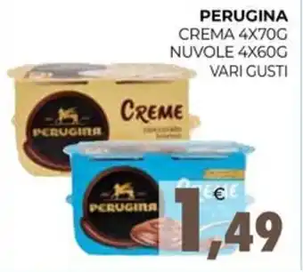Eté PERUGINA CREMA 4X70G NUVOLE 4X60G VARI GUSTI offerta