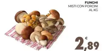 Eté FUNGHI MISTI CON PORCINI AL KG offerta