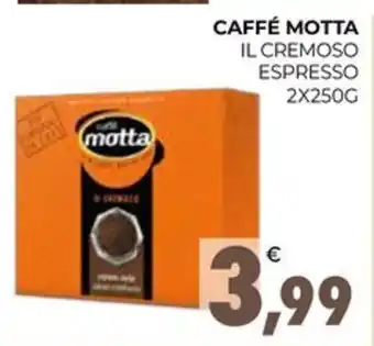 Eté CAFFÉ MOTTA IL CREMOSO ESPRESSO 2X250G offerta
