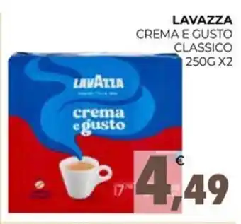 LAVAZZA CREMA E GUSTO CLASSICO 250G X2