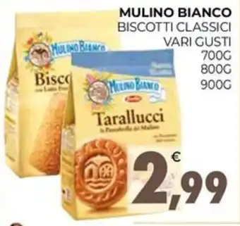 Eté MULINO BIANCO BISCOTTI CLASSICI VARI GUSTI 700G 800G 900G offerta