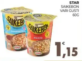 Eté STAR SAIKEBON VARI GUSTI 60G offerta