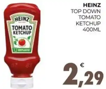 Eté HEINZ TOP DOWN TOMATO KETCHUP 400ML offerta