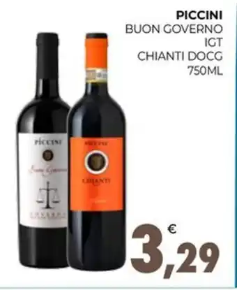 PICCINI BUON GOVERNO IGT CHIANTI DOCG 750ML