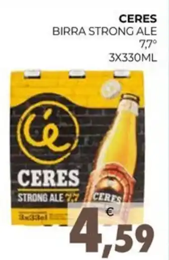 Eté CERES BIRRA STRONG ALE 7,7 3X330ML offerta