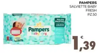 Eté PAMPERS SALVIETTE BABY FRESH PZ.50 offerta