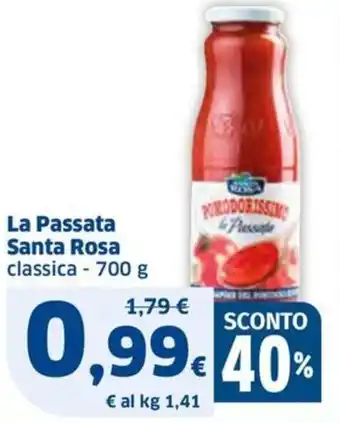 La Passata Santa Rosa classica - 700 g
