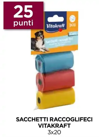 SACCHETTI RACCOGLIFECI VITAKRAFT 3x20