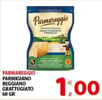 Mio Market PARMAREGGIO PARMIGIANO REGGIANO GRATTUGIATO 60 GR offerta