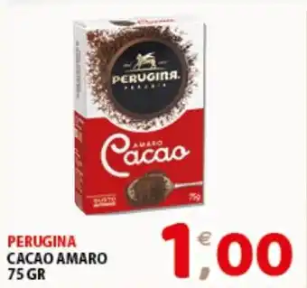 Mio Market PERUGINA CACAO AMARO 75 GR offerta