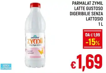 Famila Market PARMALAT ZYMIL LATTE GUSTOSO DIGERIBILIE SENZA LATTOSIO 1L offerta