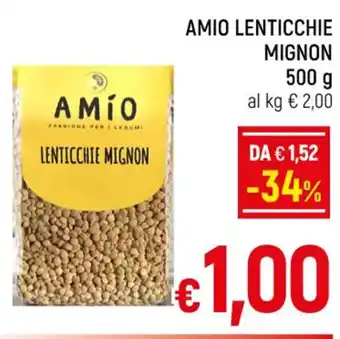 AMIO LENTICCHIE MIGNON 500g