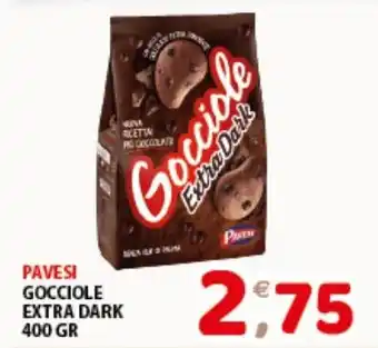 Mio Market PAVESI GOCCIOLE EXTRA DARK 400 GR offerta