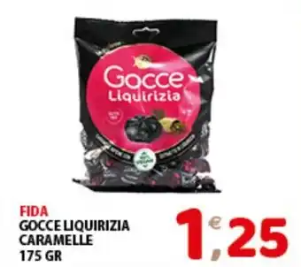 Mio Market FIDA GOCCE LIQUIRIZIA CARAMELLE 175 GR offerta