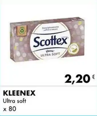 Iper Tosano KLEENEX Ultra soft x 80 offerta