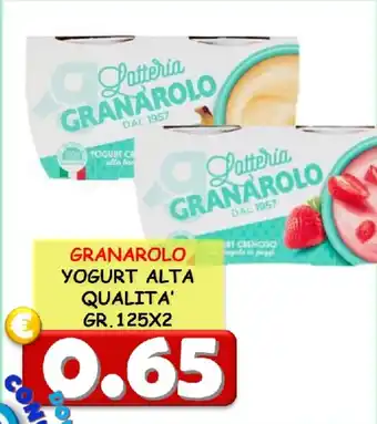 GRANAROLO YOGURT ALTA QUALITA' GR.125X2