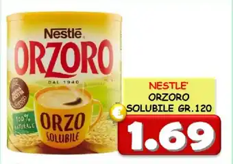 NESTLE' ORZORO SOLUBILE GR.120