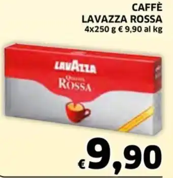 Ecu Discount CAFFÈ LAVAZZA ROSSA 4x250 g offerta
