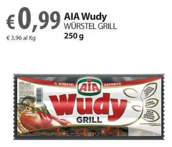 Extra Supermercati AIA Wudy WÜRSTEL GRILL 250 g offerta