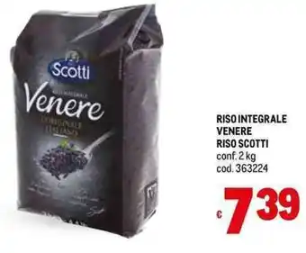Metro RISO INTEGRALE VENERE RISO SCOTTI conf. 2 kg cod. 363224 offerta