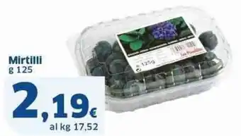 Sigma Mirtilli g 125 offerta