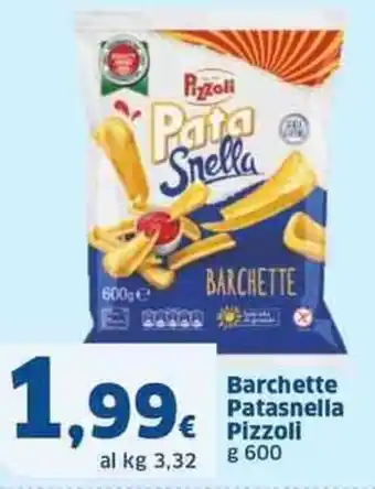 Barchette Patasnella Pizzoli g 600