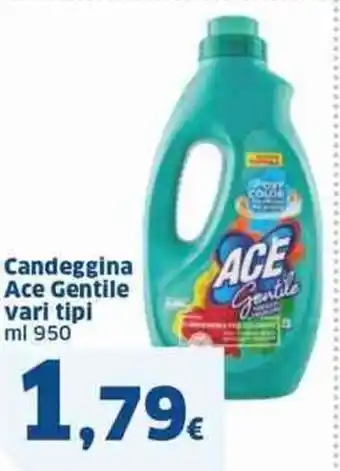Sigma Candeggina Ace Gentile vari tipi ml 950 offerta