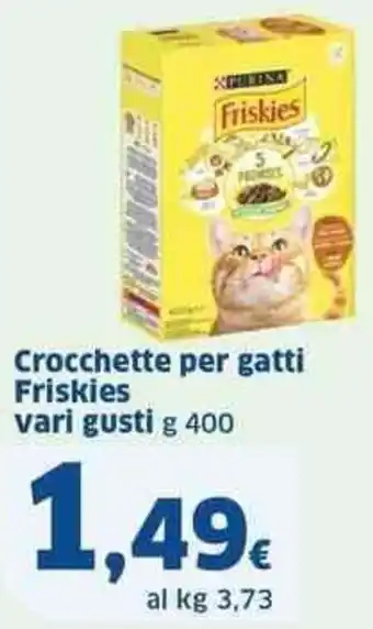 Sigma Crocchette per gatti Friskies vari gusti g 400 offerta