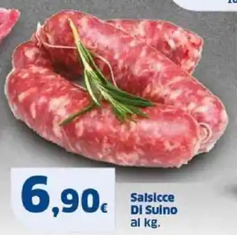 Sigma Salsicce DI Suino al kg. offerta