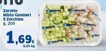 Sigma Zerotto Misto Gamberi E Zucchine g. 200 offerta