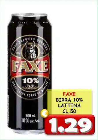 MercADone FAXE BIRRA 10% LATTINA CL.50 offerta