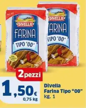 Sigma Divella Farina Tipo "00" kg. 1 offerta