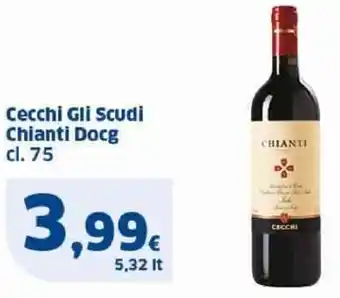 Sigma Cecchi Gli Scudi Chianti Docg cl. 75 offerta