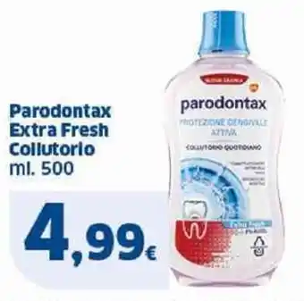 Sigma Parodontax Extra Fresh Collutorio ml 500 offerta