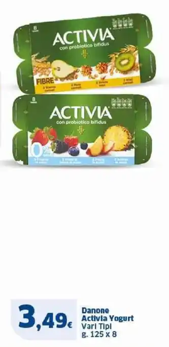 Sigma Danone Activia Yogurt Varl Tipl g. 125 x 8 offerta